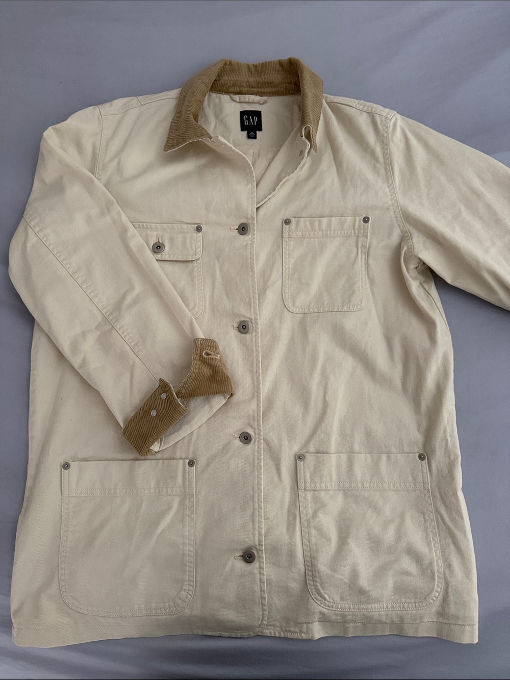 GAP Corduroy-Collar Barn Jacket